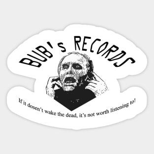 Bub's Records Sticker